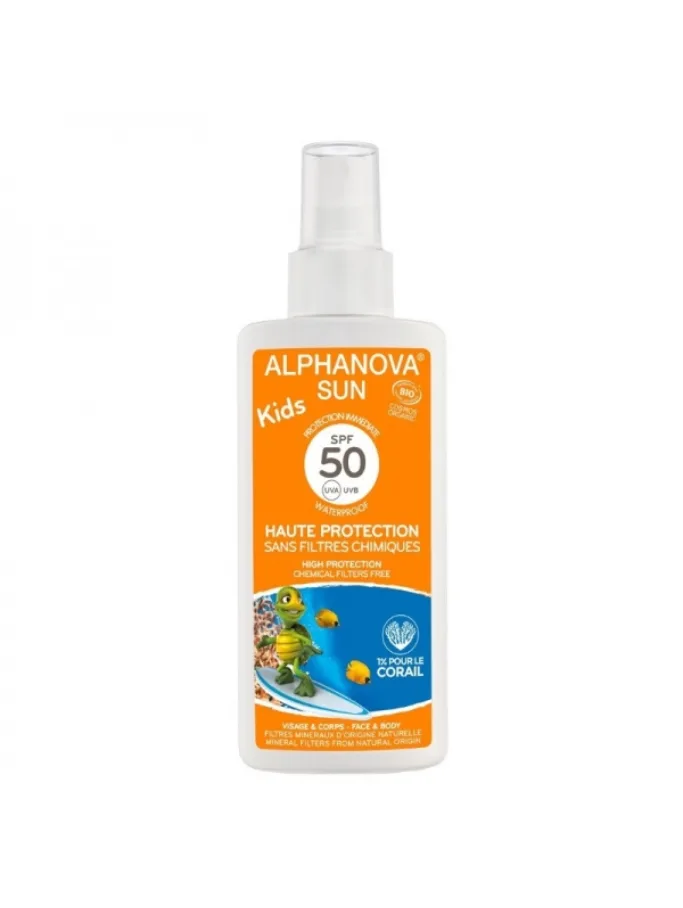 Spray protector solar para criança Bio - SPF 50
