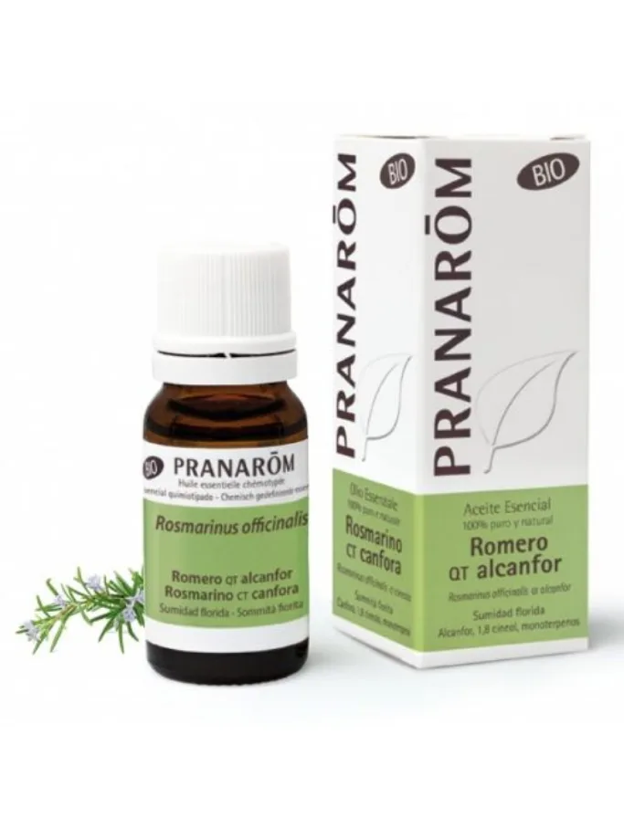 Óleo Essencial Alecrim Cânfora Bio 10ml