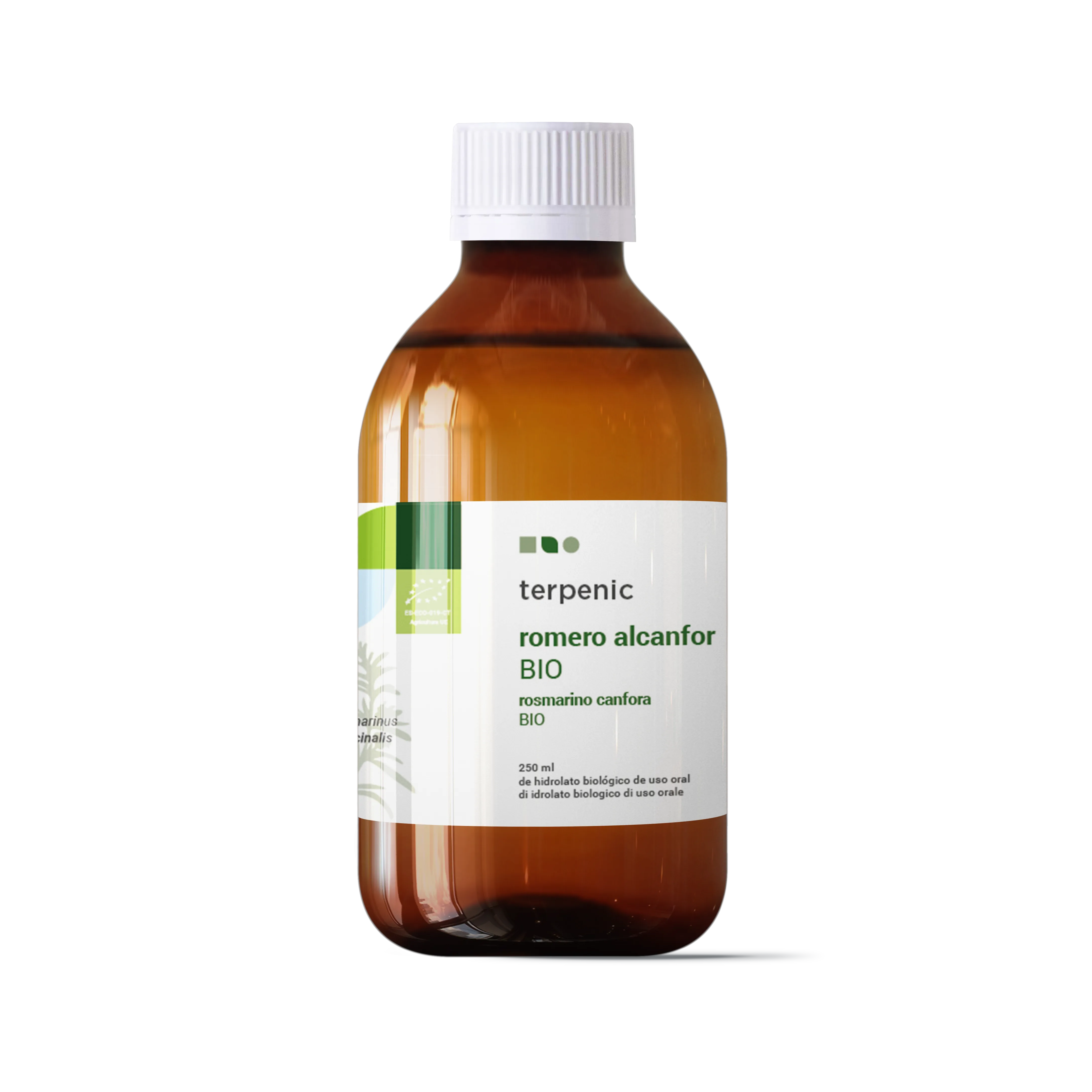 Hidrolato de Alecrim Canfora Bio (Uso Oral)