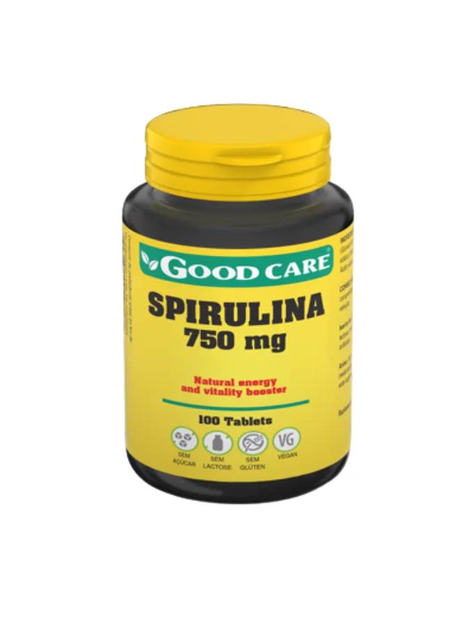 Spirulina 750mg (100 Comprimidos)