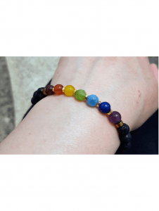 Pulseira de Lava Vulcânica